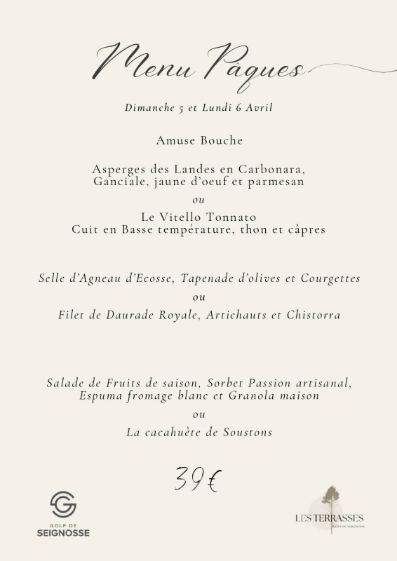 Les Terrasses du Golf - Restaurant Seignosse - restaurant SEIGNOSSE