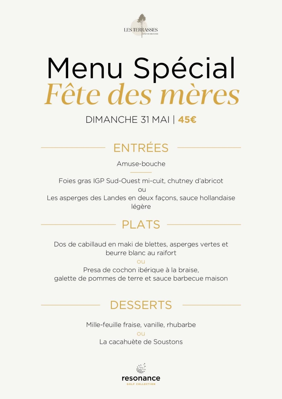 Evenements - Les Terrasses - Golf De Seignosse - restaurant SEIGNOSSE - Restaurant Golf Seignosse